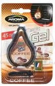 Ароматизатор на дефлектор гелевый Car Magic Gel COFFE Aroma